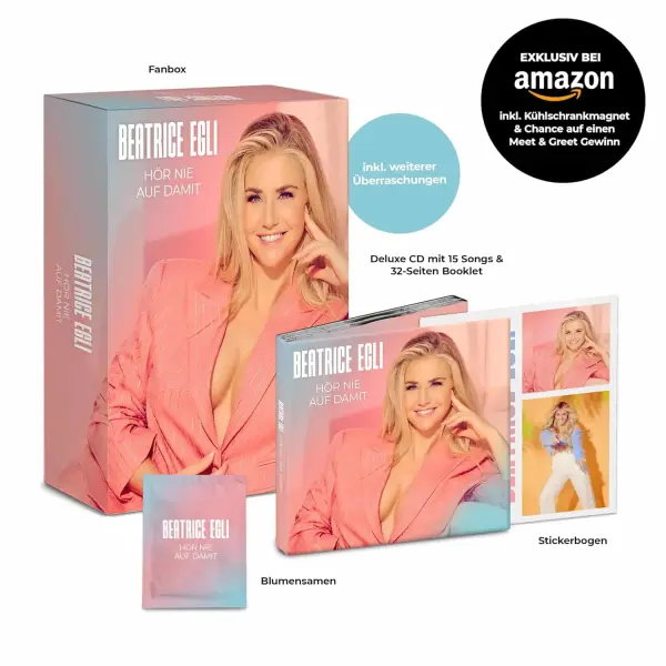 MM News Musiknews Beatrice Egli Hoer Nie Auf Damit Limitierte Fanbox Exklusiv Bei Amazon