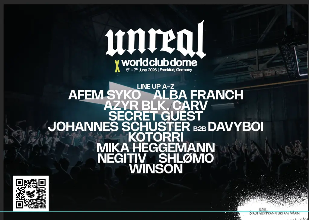 MM Users Berlinieros WCD UNREAL Line Up Banner