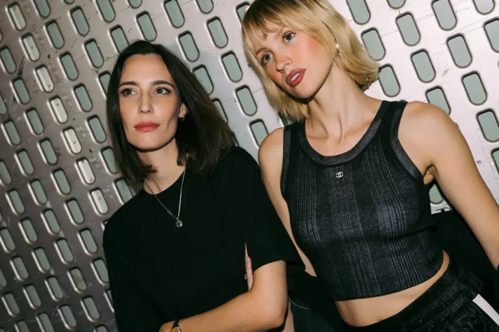 MM News Musiknews Press Shot Amelie Lens And Angele Credit Marjolein Van Veldhuizen