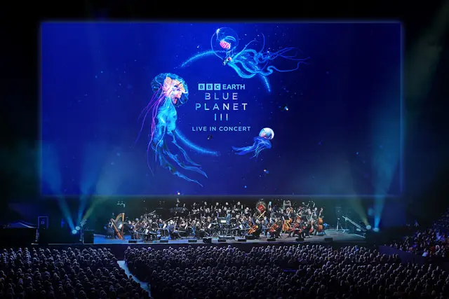 Unser Blauer Planet III – Live in Concert auf einem Pressefoto