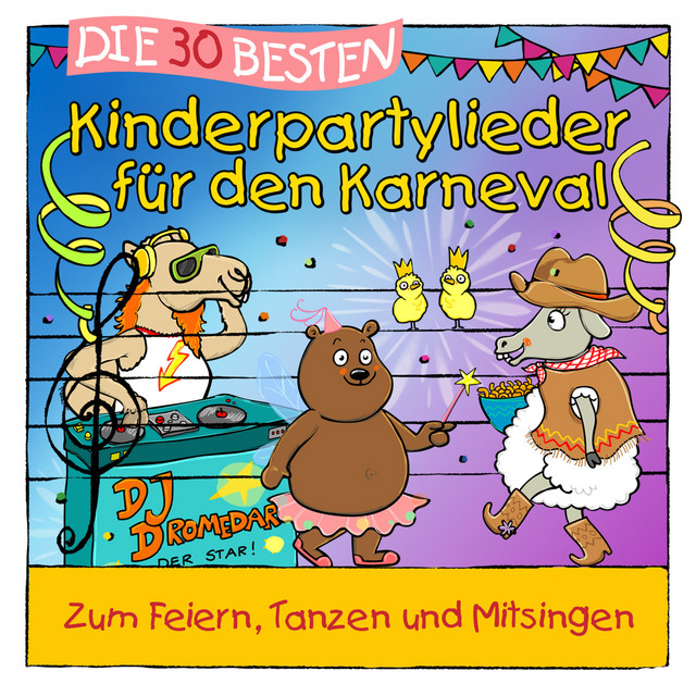 Simone Sommerland & Karsten Glück & die Kita-Frösche – Die 30 besten Kinderpartylieder für den Karneval