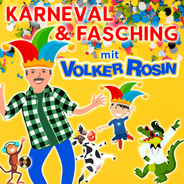 Volker Rosin – Kinderfasching & Karneval Kinderdisco mit Volker Rosin