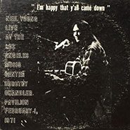 Neil Young-Dorothy Chandler Pavilion 1971