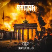 Samra-Feuer über Deutschland