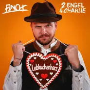 2 Engel & Charlie & FiNCH-LEBKUCHENHERZ